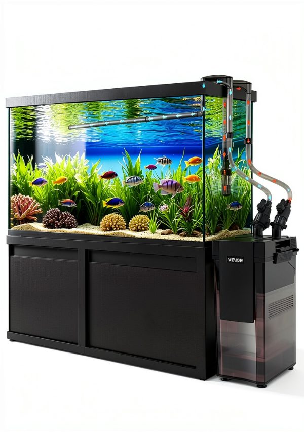 VEVOR Aquarium Canister Filter Powerful Quiet Leak Proof-1