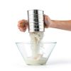 Esvopa Baking Sifter Stainless Steel Crank Design 3-Cup-4