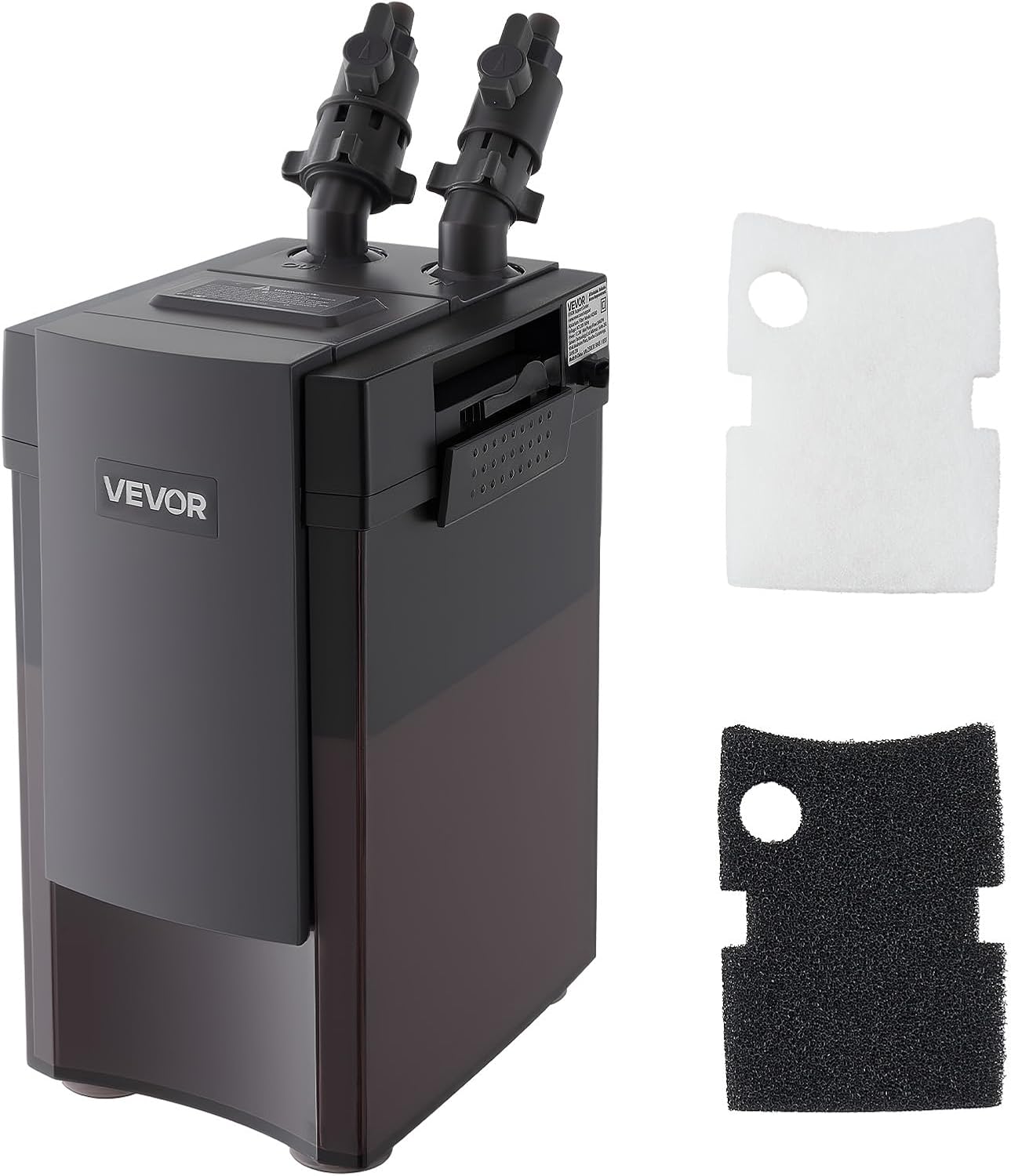 VEVOR Aquarium Canister Filter setup in a home aquarium