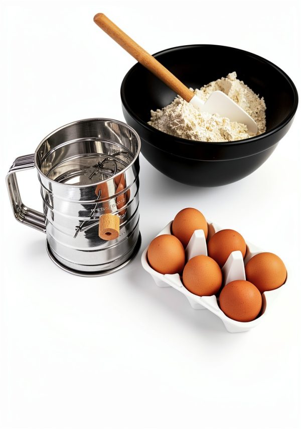 Nordic Ware Flour Sifter Stainless Steel Rotary Design-4