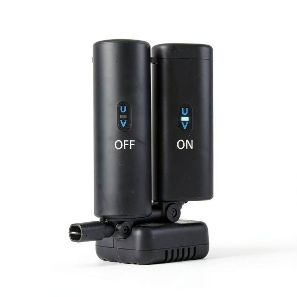 Coospider Aquarium Filter 4-in-1 U-V Light Black Fish Tank-7