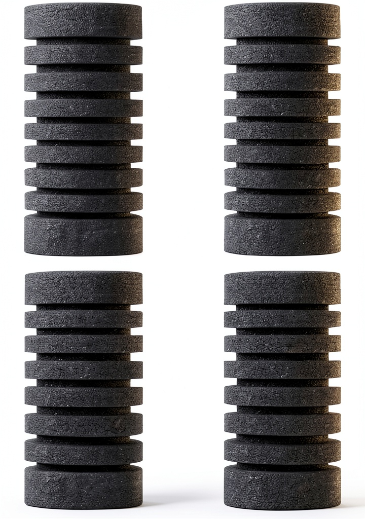 Hygger aquarium sponge filter sponges in a 15-55 gallon tank setup