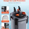 VEVOR Aquarium Canister Filter Quiet 2245 GPH CF800-3