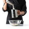 Esvopa Baking Sifter Stainless Steel Crank Design 3-Cup-3