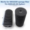 DEGGOX Aquarium Filter Sponge Replacement 20-55 Gallon-1