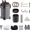 VEVOR Aquarium Canister Filter Quiet 2245 GPH CF800-8