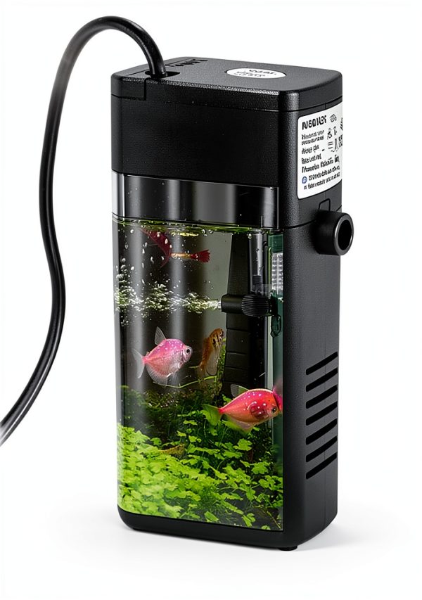 DOMICA Small Aquarium Filter Ceramic Bio Sponge 5-15 Gallon-2