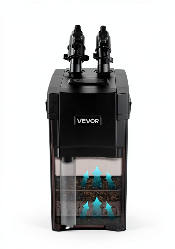 VEVOR Aquarium Canister Filter Powerful Quiet Leak Proof-2