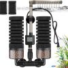 DEGGOX Aquarium Sponge Filter Double Filtration Quiet-0