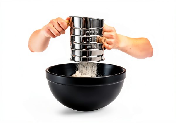 Nordic Ware Flour Sifter Stainless Steel Rotary Design-3