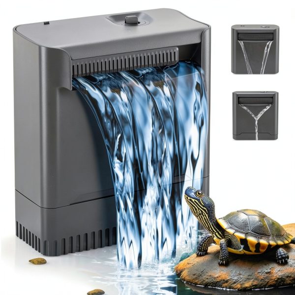 TARARIUM Turtle Tank Filter Black 290 GPH-0