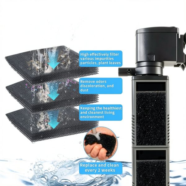 Fish Tank Filter 55-150 Gallon Black coospider-repta-2