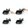 Soap Swivel Caddy OpenGlass Polymer Bottle Holder-4
