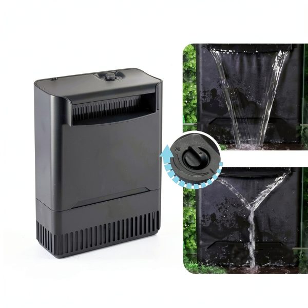 TARARIUM Turtle Tank Filter Black 290 GPH-6