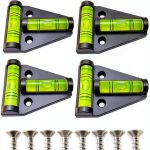ZUJHPYMI RV T-Level Bubble Level Horizontal Acrylic Tool Model H023-02-0