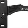 RV Door Handle Miady Cam Lock Replacement Black ABS 3" Spacing-1