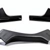Camco RV Gutter Spout Extension Pack of 4 Black Resin 3in-0