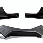 Camco RV Gutter Spout Extension Pack of 4 Black Resin 3in-0