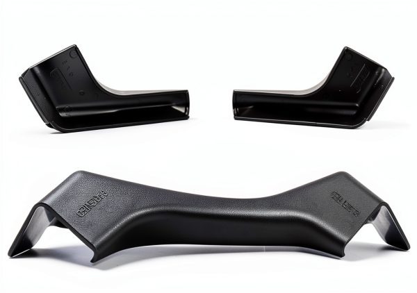 Camco RV Gutter Spout Extension Pack of 4 Black Resin 3in-0