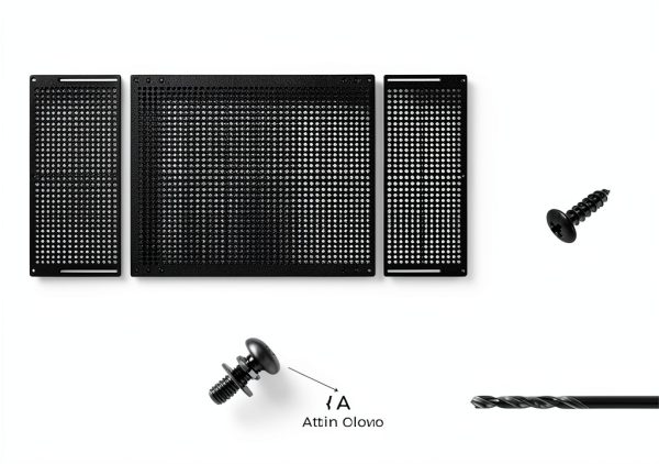 Safoner RV Screen Door Grille Black Adjustable Aluminum Pet Guard-5