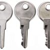 Chamixx CH545 Combination Lock Key for Trucks Trailers RVs Silver-0
