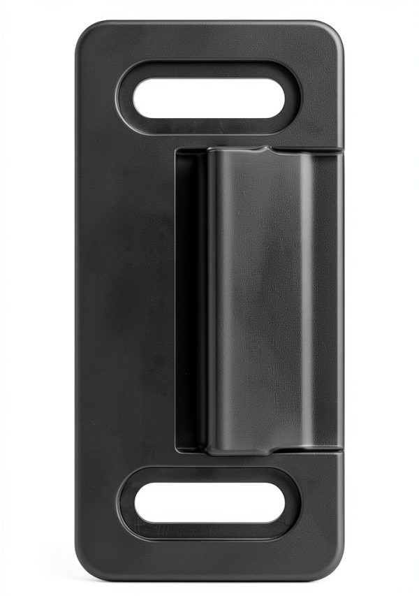 RV Door Handle Miady Cam Lock Replacement Black ABS 3" Spacing-3