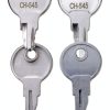 Chamixx CH545 Combination Lock Key for Trucks Trailers RVs Silver-3