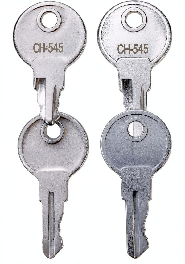 Chamixx CH545 Combination Lock Key for Trucks Trailers RVs Silver-3