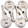 Chamixx CH545 Combination Lock Key for Trucks Trailers RVs Silver-2