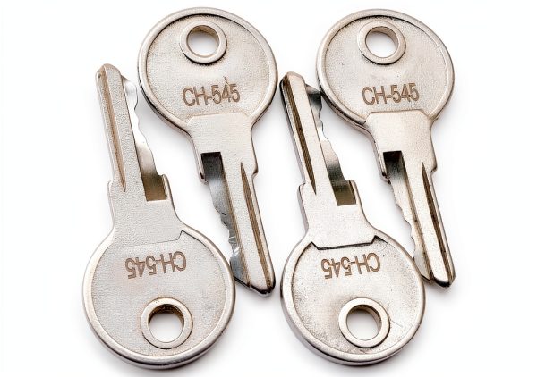 Chamixx CH545 Combination Lock Key for Trucks Trailers RVs Silver-2