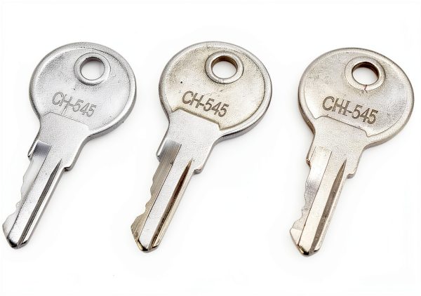 Chamixx CH545 Combination Lock Key for Trucks Trailers RVs Silver-1