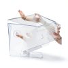 Clear Acrylic Window Plant Box Sumerflos 2 Pack 12" x 5.5" Suction-2