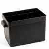 Camco Large Battery Box with Straps and Hardware - Group 27, 30, 31 |Safely Stores RV, Automotive, and Marine Batteries | Measures Inside 7-1/4" x 13-1/4" x 8-5/8" | (55373), Black-2