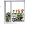 Clear Acrylic Window Plant Box Sumerflos 2 Pack 12" x 5.5" Suction-4