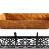 Karlliu 2 Pack 24 Inch Window Boxes Planters with Adjustable Brackets-4