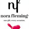 Nora Fleming Love Blooms here (Window Box) A409 Hand-Painted Ceramic Floral Décor - Spring Minis for The Home and Office-3