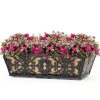 Karlliu 2 Pack 24 Inch Window Boxes Planters with Adjustable Brackets-1